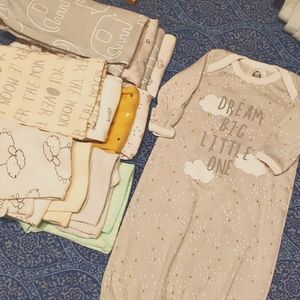 13 preemie nightgowns